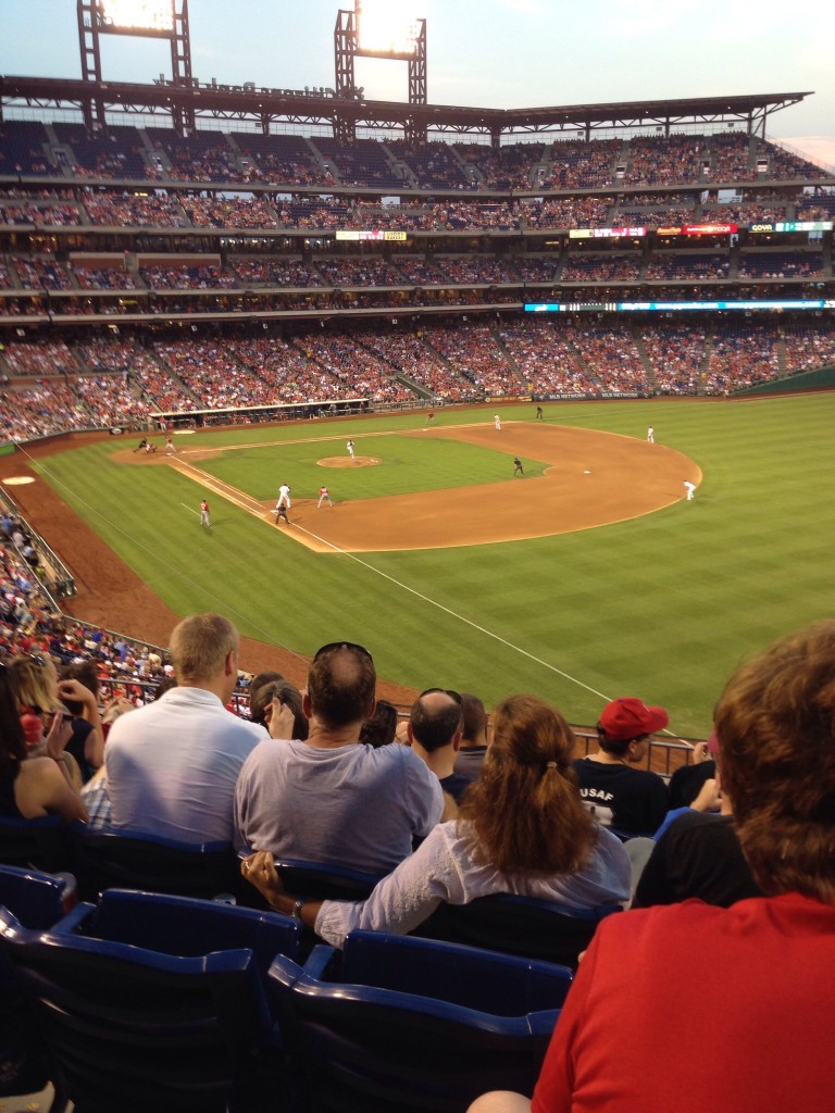 The Phillies ballpark. Beautiful, safe, and friendly.
