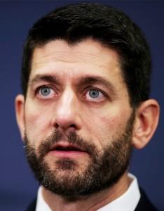 Speaker of the House. Looks like a serial killer. Gives Obama his idiotic budget. Willing to be drafted as presidential nominee..