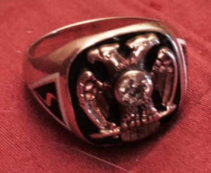 Genuine Masonic Ring.