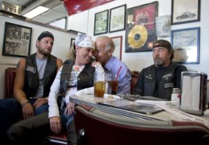 That's just old Uncle Joe explaining to a fan what a lecherous creep Trump is. Move along, move along.